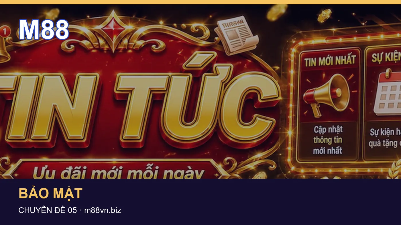 Hỏi đáp về Bảo mật: quy trình tự kiểm tra trên M88